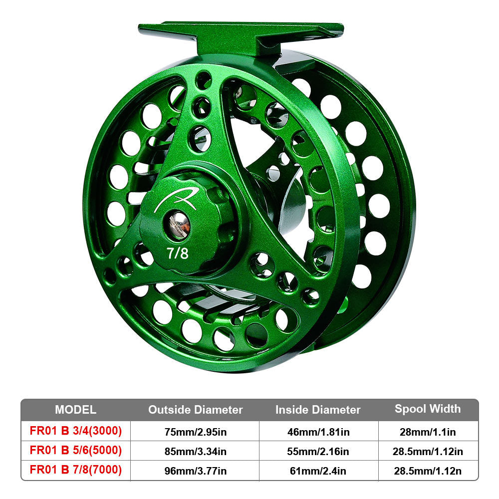Full Metal Reel Fly Fishing Large