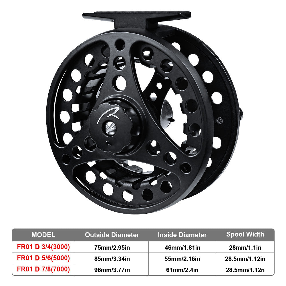 Full Metal Reel Fly Fishing Large